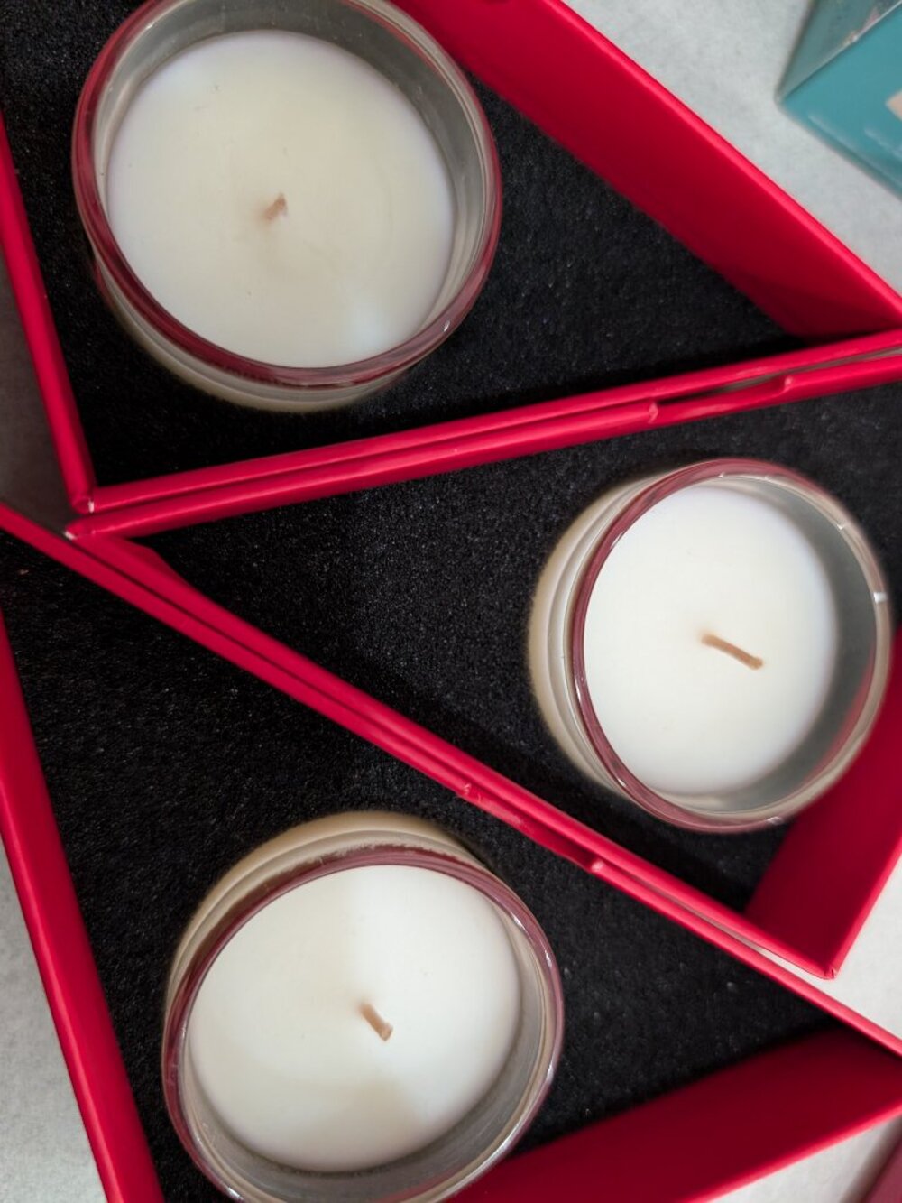Glasshouse trio of luxury candles